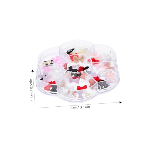 DECORNIJIA 1 Schachtel Bowknot Nail Charms aus Abs Langlebige Selbstklebende Nageldekorationen für Gel Nägel Modische Schleifen Charms Einfach Anzuwenden für Individuelle DIY Nail Art DECORNIJIA 1 Schachtel Bowknot Nail Charms aus Abs Langlebige Selbstklebende Nageldekorationen für Gel Nägel Modische Schleifen Charms Einfach Anzuwenden für Individuelle DIY Nail Art von DECORNIJIA