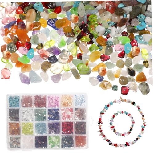 DECORNIJIA 1 Schachtel Fächer Natürliche Stein Spacer Perlen Ungleichmäßige Schmuckperlen für DIY Schmuckherstellung Feine Handwerkskunst Sicheres Material Vielseitig für Armbänder Halsketten DECORNIJIA 1 Schachtel Fächer Natürliche Stein Spacer Perlen Ungleichmäßige Schmuckperlen für DIY Schmuckherstellung Feine Handwerkskunst Sicheres Material Vielseitig für Armbänder Halsketten von DECORNIJIA