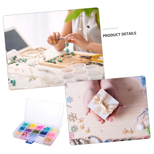 DECORNIJIA 1 Schachtel Flache Runde Spacer Perlen Fächer Box Bunte Weiche Tonperlen DIY Schmuckherstellung Armband Halskette Basteln Zubehör DECORNIJIA 1 Schachtel Flache Runde Spacer Perlen Fächer Box Bunte Weiche Tonperlen DIY Schmuckherstellung Armband Halskette Basteln Zubehör von DECORNIJIA