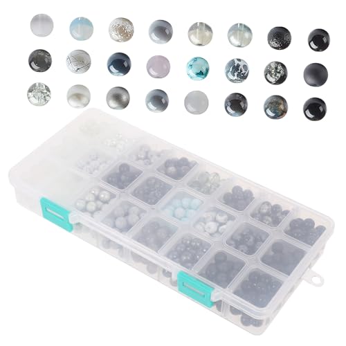DECORNIJIA 1 Schachtel Glasperlen zum Auffädeln Farbige Runde DIY Spacer Perlen für Schmuckherstellung Armbänder Halsketten Bastelperlen Handgefertigte Schmuckzubehör für Kreative DECORNIJIA 1 Schachtel Glasperlen zum Auffädeln Farbige Runde DIY Spacer Perlen für Schmuckherstellung Armbänder Halsketten Bastelperlen Handgefertigte Schmuckzubehör für Kreative von DECORNIJIA