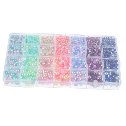 DECORNIJIA 1 Schachtel Perlen Farben DIY Schmuckperlen für Armbänder Halsketten Schmuckherstellung Spacer Perlen für Erwachsene DECORNIJIA 1 Schachtel Perlen Farben DIY Schmuckperlen für Armbänder Halsketten Schmuckherstellung Spacer Perlen für Erwachsene von DECORNIJIA