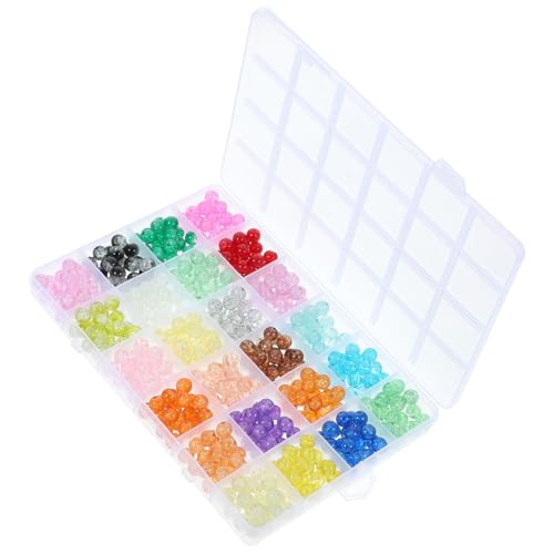DECORNIJIA 1 Schachtel Teiliges DIY Glasperlen Langlebige Glatte Perlen für Schmuckherstellung zum Auffädeln von Armbändern Halsketten und Bastelarbeiten Geeignet für Kreative Handarbeiten DECORNIJIA 1 Schachtel Teiliges DIY Glasperlen Langlebige Glatte Perlen für Schmuckherstellung zum Auffädeln von Armbändern Halsketten und Bastelarbeiten Geeignet für Kreative Handarbeiten von DECORNIJIA