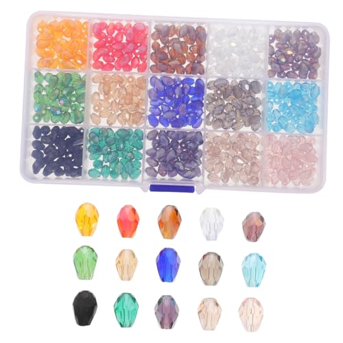 DECORNIJIA 1 Schachtel Wassertropfen Glasperlen Ab Farbverlauf Kleine Spacer Perlen für Schmuckherstellung DIY Halsketten Armbänder Ohrringe Basteln Zubehör DECORNIJIA 1 Schachtel Wassertropfen Glasperlen Ab Farbverlauf Kleine Spacer Perlen für Schmuckherstellung DIY Halsketten Armbänder Ohrringe Basteln Zubehör von DECORNIJIA