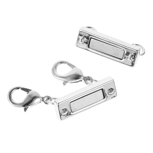 DECORNIJIA 1 Stück Kettengliederschnalle Schmuck Verbinder Magnet Halskette Schichtung Verriegelung Für Schlüssel Kettenverlängerung Gold Schließe Geschichtet Silber Kupfer Silver DECORNIJIA 1 Stück Kettengliederschnalle Schmuck Verbinder Magnet Halskette Schichtung Verriegelung Für Schlüssel Kettenverlängerung Gold Schließe Geschichtet Silber Kupfer Silver von DECORNIJIA