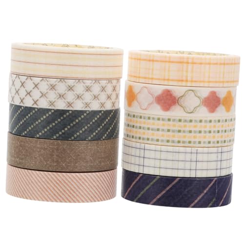 DECORNIJIA 10 Rollen Teiliges Washi Tape Set mit Dekorativen Selbstklebenden DIY Scrapbook Klebebändern Vielseitig für Geschenkverpackung Tagebuch und Bastelarbeiten Abreißbar Rückstandsfrei DECORNIJIA 10 Rollen Teiliges Washi Tape Set mit Dekorativen Selbstklebenden DIY Scrapbook Klebebändern Vielseitig für Geschenkverpackung Tagebuch und Bastelarbeiten Abreißbar Rückstandsfrei von DECORNIJIA