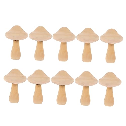 DECORNIJIA 10 Stück Hölzerner Pilz Feengarten Pilz Wohnkultur Led Treffen Pilz Zeug Produkt Pilze Dekorationen Für Mini-pilz Ziert Malen Selber Machen Pilz Malen Holz DECORNIJIA 10 Stück Hölzerner Pilz Feengarten Pilz Wohnkultur Led Treffen Pilz Zeug Produkt Pilze Dekorationen Für Mini-pilz Ziert Malen Selber Machen Pilz Malen Holz von DECORNIJIA