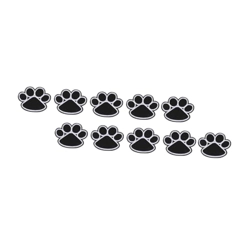 DECORNIJIA 10 Stück Hundepfoten Bügelaufnäher Bestickte Applikationen zum Aufnähen und Aufbügeln Selbstklebende Stoffpatches für Kleidung Jacken DIY Dekoration und Reparatur DECORNIJIA 10 Stück Hundepfoten Bügelaufnäher Bestickte Applikationen zum Aufnähen und Aufbügeln Selbstklebende Stoffpatches für Kleidung Jacken DIY Dekoration und Reparatur von DECORNIJIA