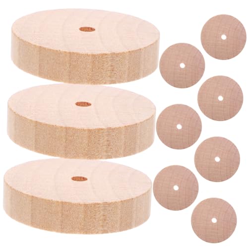 DECORNIJIA 10 Stück Kleine Holzräder Miniatur Holzräder für DIY Bastelprojekte Vielseitige Zubehörteile für Holzspielzeug und Kreative Bastelideen DECORNIJIA 10 Stück Kleine Holzräder Miniatur Holzräder für DIY Bastelprojekte Vielseitige Zubehörteile für Holzspielzeug und Kreative Bastelideen von DECORNIJIA