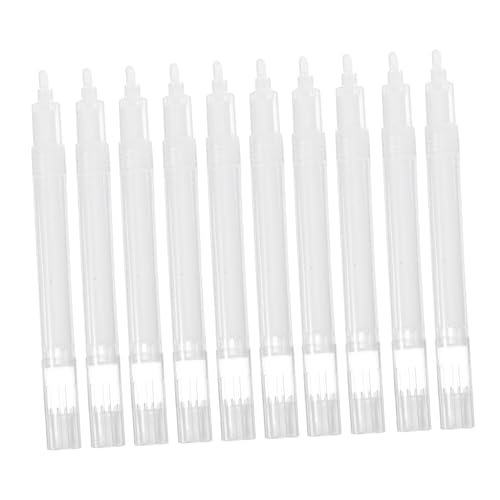 DECORNIJIA 10 Stück Leere Nachfüllbare Marker für Acryl Öl und Wasserfarben Robuste Stifte mit Ergonomischem Griff Vielseitige Kompatibilität für Künstlerbedarf von DECORNIJIA