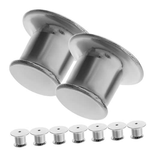 DECORNIJIA 10 Stück Metallverschluss Pins für Anstecknadeln Sichere Halterungen für Abzeichen Bücher Taschen und Hüte Weiß Nickel DECORNIJIA 10 Stück Metallverschluss Pins für Anstecknadeln Sichere Halterungen für Abzeichen Bücher Taschen und Hüte Weiß Nickel von DECORNIJIA