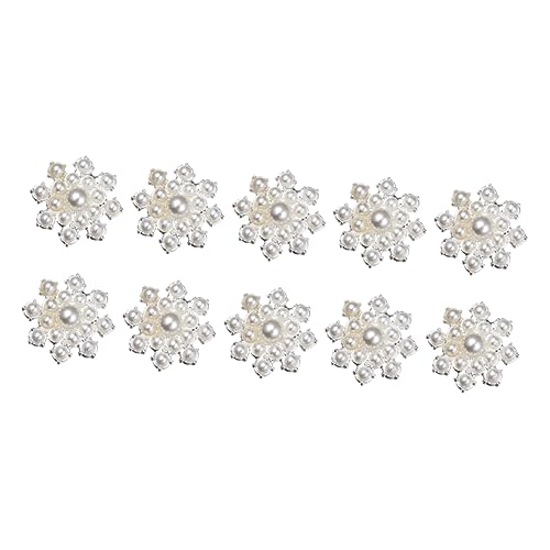 DECORNIJIA 10 Stück Perlenblumen Ornamente Diy Dekorative Patches für Kleidung Schuhe Schals Handwerksbedarf Silber für Hochzeiten und Bastelprojekte DECORNIJIA 10 Stück Perlenblumen Ornamente Diy Dekorative Patches für Kleidung Schuhe Schals Handwerksbedarf Silber für Hochzeiten und Bastelprojekte von DECORNIJIA