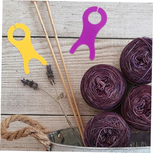 DECORNIJIA 10 Stück Teiliges Bunte Kunststoff garnspulen Fischförmige Garnwickelboards für Stricken Kreuzstich Stickerei DIY Handarbeiten Knotenfreie Garnhalter für Einfache von DECORNIJIA