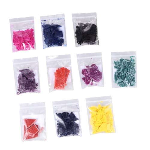 DECORNIJIA 10 Stück Teiliges DIY Kerzenwachs Farbstoff Ungiftige Hautfreundliche Wachsmalfarbe in Pastelltönen für Bunte Duftkerzenherstellung Geeignet für Handgemachte Kerzengestaltung DECORNIJIA 10 Stück Teiliges DIY Kerzenwachs Farbstoff Ungiftige Hautfreundliche Wachsmalfarbe in Pastelltönen für Bunte Duftkerzenherstellung Geeignet für Handgemachte Kerzengestaltung von DECORNIJIA