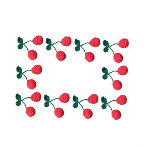 DECORNIJIA 10 Stück Teiliges DIY Ohrschmuck mit Langlebigen Harz Kirschförmigen Anhängern Kreativen Ohrstecker Accessoires Süßes Design für Frauen und Mädchen zum Individuellen Gestalten DECORNIJIA 10 Stück Teiliges DIY Ohrschmuck mit Langlebigen Harz Kirschförmigen Anhängern Kreativen Ohrstecker Accessoires Süßes Design für Frauen und Mädchen zum Individuellen Gestalten von DECORNIJIA