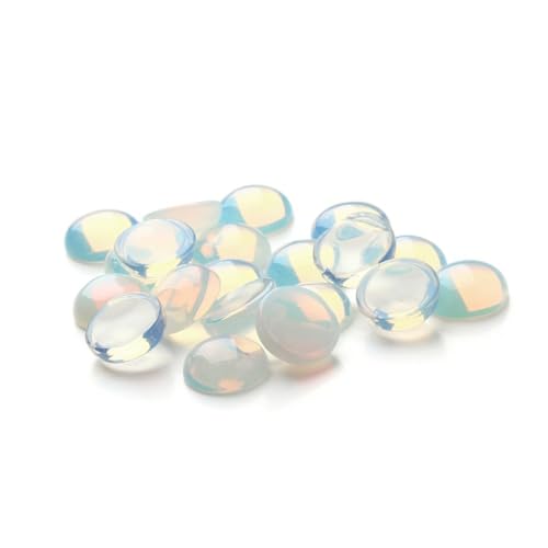 DECORNIJIA 10 Stück Teiliges DIY Opal Schmucksteine Flache Rückseite Langlebige Schmuckanhänger für Frauen Mädchen Basteln Armbänder Halsketten Zubehör DECORNIJIA 10 Stück Teiliges DIY Opal Schmucksteine Flache Rückseite Langlebige Schmuckanhänger für Frauen Mädchen Basteln Armbänder Halsketten Zubehör von DECORNIJIA