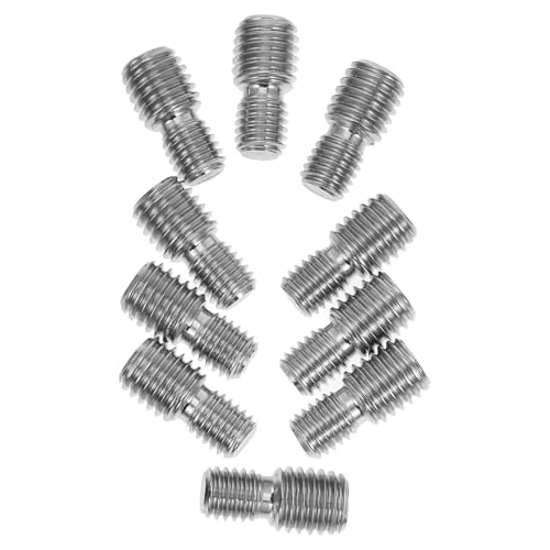 DECORNIJIA 10 Stück Teiliges Edelstahl Doppel end Gewindeadapter Schrauben Gewindebolzen Reduzierstück für Möbelbeschläge Rostfrei Präzise Gewinde Vielseitig Einsetzbar Einfache Montage DECORNIJIA 10 Stück Teiliges Edelstahl Doppel end Gewindeadapter Schrauben Gewindebolzen Reduzierstück für Möbelbeschläge Rostfrei Präzise Gewinde Vielseitig Einsetzbar Einfache Montage von DECORNIJIA