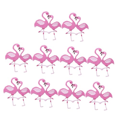 DECORNIJIA 10 Stück Teiliges Flamingo Patches zum Aufbügeln und Aufnähen Bestickte Applikationen für Kleidung Hüte DIY Basteln Vielseitig Einsetzbar Einfach zu Befestigen Tiermotive DECORNIJIA 10 Stück Teiliges Flamingo Patches zum Aufbügeln und Aufnähen Bestickte Applikationen für Kleidung Hüte DIY Basteln Vielseitig Einsetzbar Einfach zu Befestigen Tiermotive von DECORNIJIA