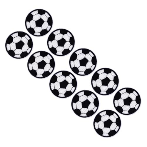 DECORNIJIA 10 Stück Teiliges Fußball Aufnäher zum Aufbügeln Bestickte Strapazierfähige Patches für Jacken Kleidung und Hüte Kompakte Leichte Applikationen zur Dekoration und Reparatur DECORNIJIA 10 Stück Teiliges Fußball Aufnäher zum Aufbügeln Bestickte Strapazierfähige Patches für Jacken Kleidung und Hüte Kompakte Leichte Applikationen zur Dekoration und Reparatur von DECORNIJIA