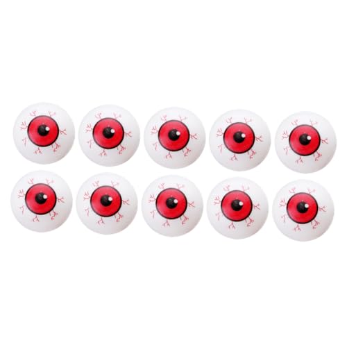 DECORNIJIA 10 Stück Teiliges Halloween Horror Augenball mit Realistischen Blutadern Langlebige Deko Requisiten für Drinnen und Draußen als Party Mitgebsel und Gruselige Sammeldeko DECORNIJIA 10 Stück Teiliges Halloween Horror Augenball mit Realistischen Blutadern Langlebige Deko Requisiten für Drinnen und Draußen als Party Mitgebsel und Gruselige Sammeldeko von DECORNIJIA