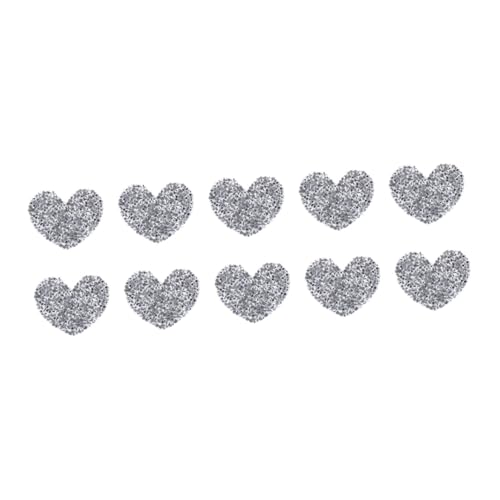 DECORNIJIA 10 Stück Teiliges Herzförmige Bügelflicken mit Strasssteinen Bestickte Applikationen zum Aufbügeln oder Annähen Dekorative Patches für Kleidung Taschen Hüte DIY Reparatur und DECORNIJIA 10 Stück Teiliges Herzförmige Bügelflicken mit Strasssteinen Bestickte Applikationen zum Aufbügeln oder Annähen Dekorative Patches für Kleidung Taschen Hüte DIY Reparatur und von DECORNIJIA
