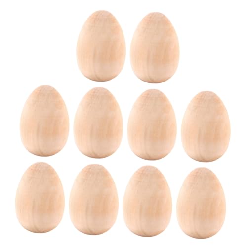 DECORNIJIA 10 Stück Teiliges Holz-eier zum Bemalen Realistische Holz-graffiti-eier als Osterdeko Leicht Tragbar und Individuell Gestaltbar für Party Wohnambiente DECORNIJIA 10 Stück Teiliges Holz-eier zum Bemalen Realistische Holz-graffiti-eier als Osterdeko Leicht Tragbar und Individuell Gestaltbar für Party Wohnambiente von DECORNIJIA