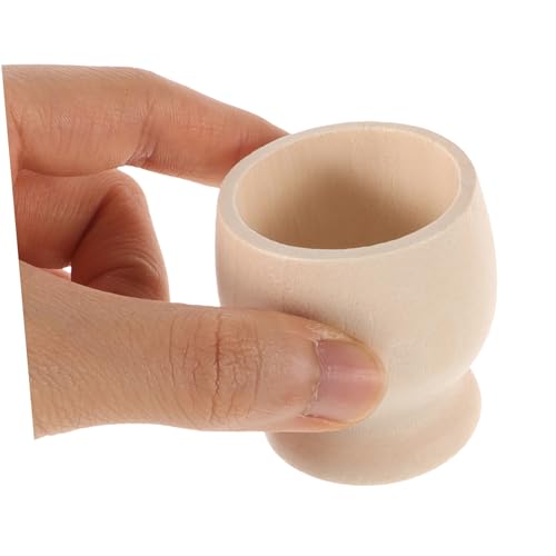 DECORNIJIA 10 Stück Teiliges Holz eierhalter zum Bemalen Stabile Rutschfeste Eierbecher aus Natürlichem Holz für DIY Kinderbasteln Ostereier deko und Kreative Eierpräsentation DECORNIJIA 10 Stück Teiliges Holz eierhalter zum Bemalen Stabile Rutschfeste Eierbecher aus Natürlichem Holz für DIY Kinderbasteln Ostereier deko und Kreative Eierpräsentation von DECORNIJIA