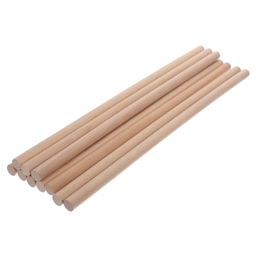 DECORNIJIA 10 Stück Teiliges Holzstäbe Hochwertige Buchenholzleisten für DIY Drumstick Basteln Naturbelassene Holzstäbe zum Basteln Robustes Material für Kreativprojekte und Motorikförderung DECORNIJIA 10 Stück Teiliges Holzstäbe Hochwertige Buchenholzleisten für DIY Drumstick Basteln Naturbelassene Holzstäbe zum Basteln Robustes Material für Kreativprojekte und Motorikförderung von DECORNIJIA