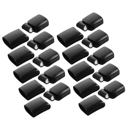 DECORNIJIA 10 Stück Teiliges Magnetische Schmuckverschlüsse aus Rostfreiem Langlebige Matte Schwarze Magnetschließe für Lederarmbänder und Halsketten Einfach zu Öffnen für DIY DECORNIJIA 10 Stück Teiliges Magnetische Schmuckverschlüsse aus Rostfreiem Langlebige Matte Schwarze Magnetschließe für Lederarmbänder und Halsketten Einfach zu Öffnen für DIY von DECORNIJIA