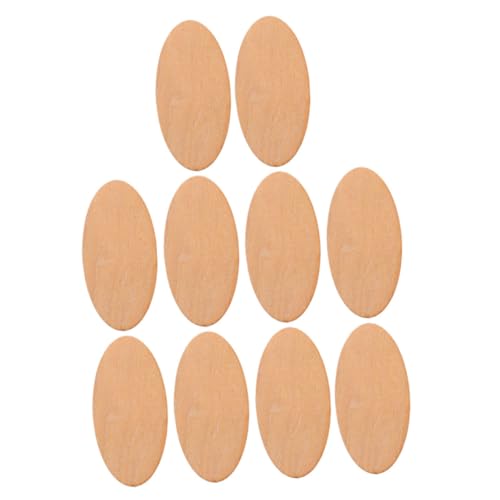 DECORNIJIA 10 Stück Teiliges Ovale Holzanhänger Unvollendete Holzscheiben zum Basteln DIY Holzdeko Ornamente Blanke Holzstücke für Kreative Handwerksprojekte und Heimdekoration DECORNIJIA 10 Stück Teiliges Ovale Holzanhänger Unvollendete Holzscheiben zum Basteln DIY Holzdeko Ornamente Blanke Holzstücke für Kreative Handwerksprojekte und Heimdekoration von DECORNIJIA