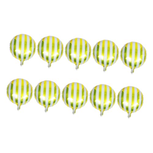 DECORNIJIA 10 Stück Teiliges Runde Gestreifte Party Folienballons aus Aluminiumfolie in Candy Farben Vielseitige Geburtstags und Festtagsdeko Stilvoll für Wand Tür Fenster Geeignet DECORNIJIA 10 Stück Teiliges Runde Gestreifte Party Folienballons aus Aluminiumfolie in Candy Farben Vielseitige Geburtstags und Festtagsdeko Stilvoll für Wand Tür Fenster Geeignet von DECORNIJIA