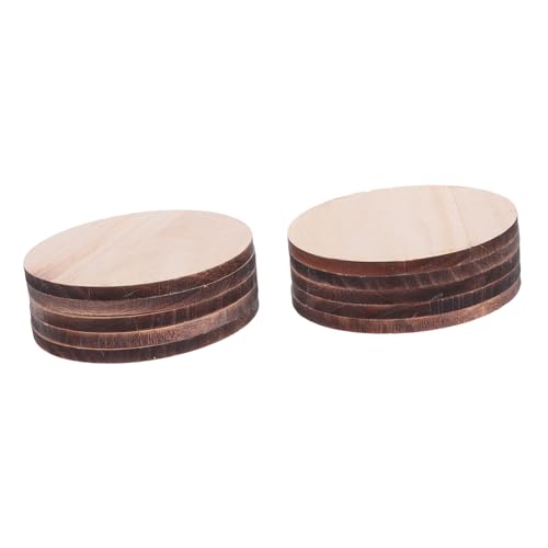 DECORNIJIA 10 Stück Teiliges Runde Holzscheiben Dicke Bastelholzscheiben Naturbelassen DIY Zubehör für Malen Schreiben Dekoration Holzplatten Langlebig Robust DECORNIJIA 10 Stück Teiliges Runde Holzscheiben Dicke Bastelholzscheiben Naturbelassen DIY Zubehör für Malen Schreiben Dekoration Holzplatten Langlebig Robust von DECORNIJIA