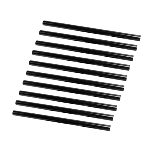 DECORNIJIA 10 Stück Teiliges Schwarze Heißklebesticks Hochviskos für DIY Basteln Reparaturen Dekorationen Kompatibel mit Standard Heißklebepistolen DECORNIJIA 10 Stück Teiliges Schwarze Heißklebesticks Hochviskos für DIY Basteln Reparaturen Dekorationen Kompatibel mit Standard Heißklebepistolen von DECORNIJIA