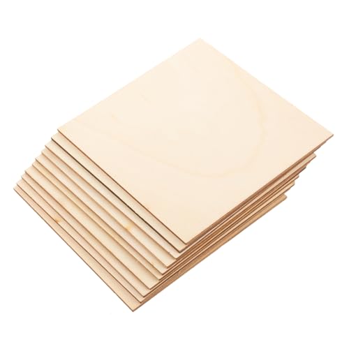 DECORNIJIA 10 Stück Teiliges Unbehandelte Quadratische Holzplatten Vielseitige DIY holzscheiben für Basteln Malen Schnitzen Personalisierte Holzdeko für Wand Fenster Weihnachten DECORNIJIA 10 Stück Teiliges Unbehandelte Quadratische Holzplatten Vielseitige DIY holzscheiben für Basteln Malen Schnitzen Personalisierte Holzdeko für Wand Fenster Weihnachten von DECORNIJIA