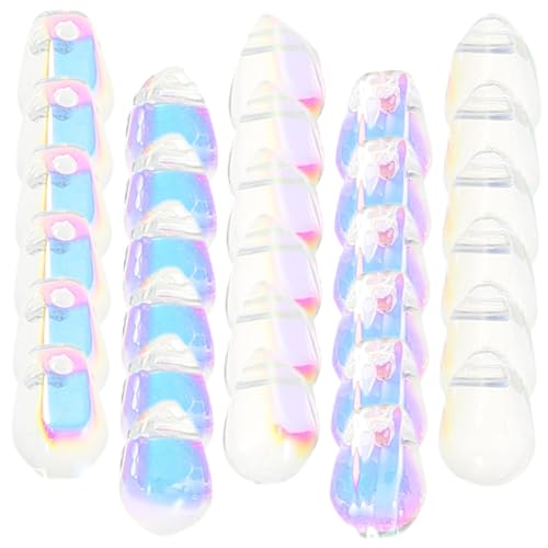 DECORNIJIA 100 Stück DIY Perlen Wasserfall Tropfenform mit Bunte Glasperlen für Schmuckherstellung Armbänder Bastelperlen für Kreative DIY Projekte von DECORNIJIA