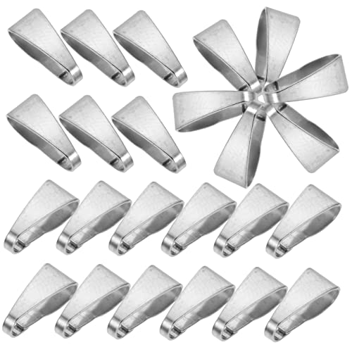 DECORNIJIA 100 Stück Edelstahl Schmuckverschluss für Anhänger Ketten Verbindungsklammern für DIY Schmuckherstellung Rostfrei Langlebig Vielseitig für Halsketten Armbänder Schlüsselanhänger DECORNIJIA 100 Stück Edelstahl Schmuckverschluss für Anhänger Ketten Verbindungsklammern für DIY Schmuckherstellung Rostfrei Langlebig Vielseitig für Halsketten Armbänder Schlüsselanhänger von DECORNIJIA