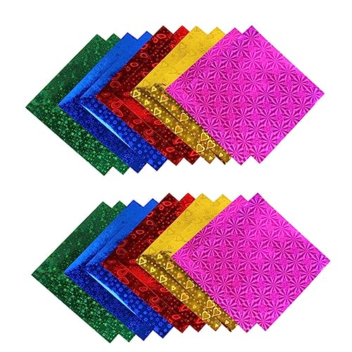 DECORNIJIA 100 Stück Glitzerndes Origami Papier Buntes Bastelpapier für Faltpapier für Handarbeiten für DIY Projekte Kindergarten und Kreative Workshops DECORNIJIA 100 Stück Glitzerndes Origami Papier Buntes Bastelpapier für Faltpapier für Handarbeiten für DIY Projekte Kindergarten und Kreative Workshops von DECORNIJIA