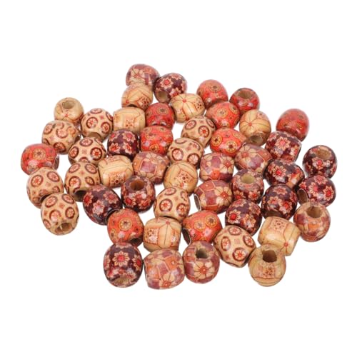DECORNIJIA 100 Stück Große Holzperlen für Dreadlocks und Zöpfe DIY Haarschmuck Verschiedene Muster Einfaches Auffädeln Geeignet für Tägliche Frisuren und Partys Haarschmuck Zubehör für DECORNIJIA 100 Stück Große Holzperlen für Dreadlocks und Zöpfe DIY Haarschmuck Verschiedene Muster Einfaches Auffädeln Geeignet für Tägliche Frisuren und Partys Haarschmuck Zubehör für von DECORNIJIA