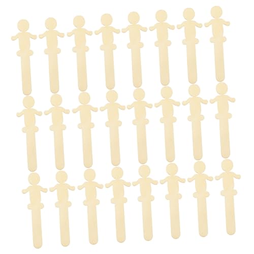 DECORNIJIA 100 Stück Holzscheiben zum Basteln Unbehandelte Holzfiguren Menschenform Glatte Oberfläche Sichere Diy Holzhandwerk Materialien für Erwachsene für Kreative Dekoration und DECORNIJIA 100 Stück Holzscheiben zum Basteln Unbehandelte Holzfiguren Menschenform Glatte Oberfläche Sichere Diy Holzhandwerk Materialien für Erwachsene für Kreative Dekoration und von DECORNIJIA