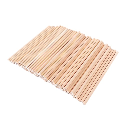 DECORNIJIA 100 Stück Kreative DIY -Holzstöcke Hobby unfertige Hartholzstöcke Basteldübelstangen runder Dübel Bastelstangen dünn Holzdübelstangen kleine Holzdübel Holzhandwerk Bambus DECORNIJIA 100 Stück Kreative DIY -Holzstöcke Hobby unfertige Hartholzstöcke Basteldübelstangen runder Dübel Bastelstangen dünn Holzdübelstangen kleine Holzdübel Holzhandwerk Bambus von DECORNIJIA