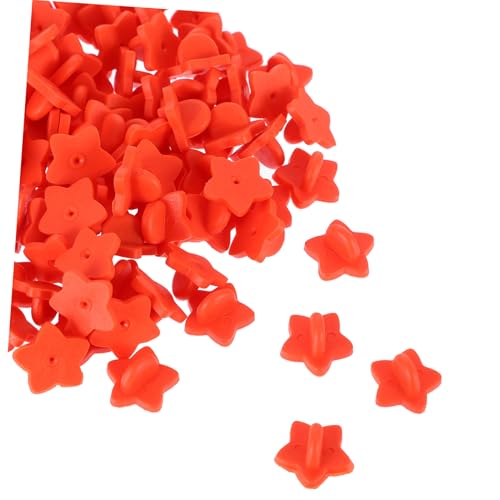 DECORNIJIA 100 Stück Langlebige Pin Back Halter aus Kunststoff Praktische Anstecknadel Rückseiten für Abzeichen Reversnadeln und Krawattennadeln Geeignet für Basteln und Vielseitige Anstecker von DECORNIJIA