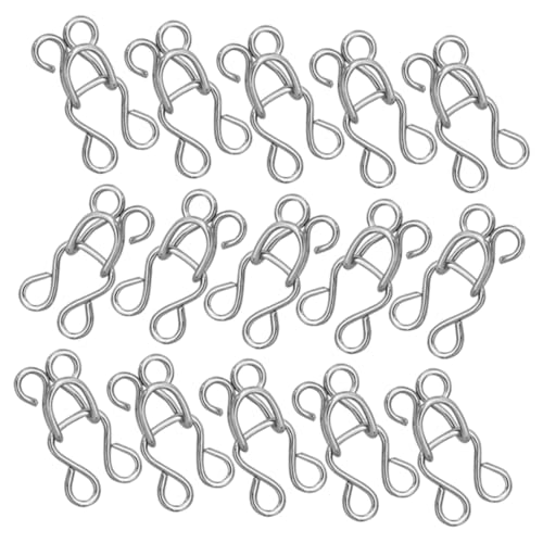 DECORNIJIA 100 Stück Metall Haken und Ösenverschlüsse für Nähprojekte Strapazierfähige und Rostfreie Schneiderzubehörteile für Kleidung Gürtel und Mehr für Anfänger DECORNIJIA 100 Stück Metall Haken und Ösenverschlüsse für Nähprojekte Strapazierfähige und Rostfreie Schneiderzubehörteile für Kleidung Gürtel und Mehr für Anfänger von DECORNIJIA