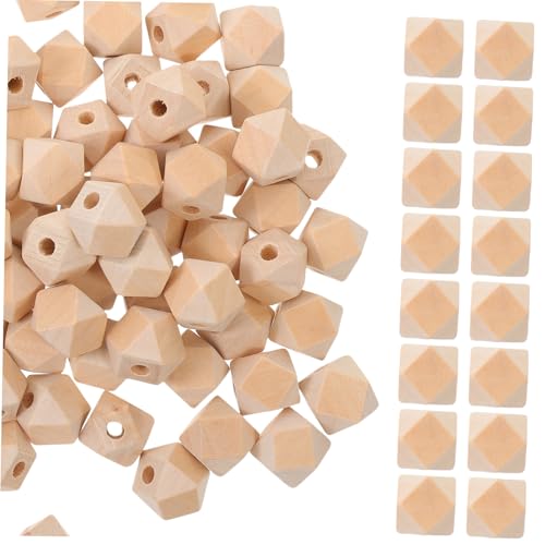 DECORNIJIA 100 Stück Natürliche Unlackierte Holzperlen Achteckige Spacer Perlen für DIY Schmuckherstellung Bastelperlen zum Auffädeln und Kunsthandwerk Naturfarbene Holzperlen für DECORNIJIA 100 Stück Natürliche Unlackierte Holzperlen Achteckige Spacer Perlen für DIY Schmuckherstellung Bastelperlen zum Auffädeln und Kunsthandwerk Naturfarbene Holzperlen für von DECORNIJIA