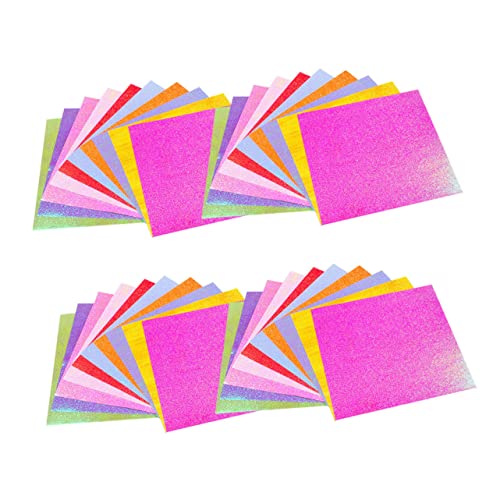 DECORNIJIA 100 Stück Origami Papier für Schillerndes Quadratisches Bastelpapier Diy Faltpapier in Farben Umweltfreundlich Leicht zu Falten für Kreative Handarbeit und Wohnraumdekoration DECORNIJIA 100 Stück Origami Papier für Schillerndes Quadratisches Bastelpapier Diy Faltpapier in Farben Umweltfreundlich Leicht zu Falten für Kreative Handarbeit und Wohnraumdekoration von DECORNIJIA