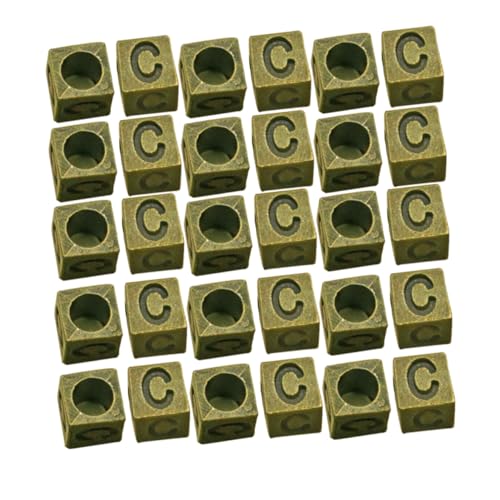 DECORNIJIA 100 Stück Perlen Charme Perlen für Schmuckhersteller Kit zur Herstellung von Perlenarmbändern schmuck werkzeug schmuckwerkzeuge ornamente dekorationen Abstandsperle Schmuckzubehör von DECORNIJIA