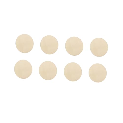 DECORNIJIA 100 Stück Runde Holzscheiben aus Naturholz Glatte Oberfläche Blanke Holzplättchen für DIY Bastelprojekte Handmalerei Fotorequisiten und Dekorationen DECORNIJIA 100 Stück Runde Holzscheiben aus Naturholz Glatte Oberfläche Blanke Holzplättchen für DIY Bastelprojekte Handmalerei Fotorequisiten und Dekorationen von DECORNIJIA