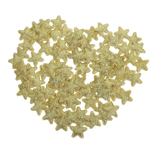 DECORNIJIA 100 Stück Teiliges Goldene Stern Stoffapplikationen Weiche Umweltfreundliche DIY Aufnäher für Kleidung Weihnachtsdeko Einfach zu Verwenden für Textilgestaltung DECORNIJIA 100 Stück Teiliges Goldene Stern Stoffapplikationen Weiche Umweltfreundliche DIY Aufnäher für Kleidung Weihnachtsdeko Einfach zu Verwenden für Textilgestaltung von DECORNIJIA