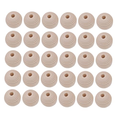 DECORNIJIA 100 Stück Unbehandelte Holzperlen Naturfarbe mit Gewinde zum Auffädeln für DIY Bastelperlen Armbänder Schmuckherstellung und Bastelarbeiten DECORNIJIA 100 Stück Unbehandelte Holzperlen Naturfarbe mit Gewinde zum Auffädeln für DIY Bastelperlen Armbänder Schmuckherstellung und Bastelarbeiten von DECORNIJIA