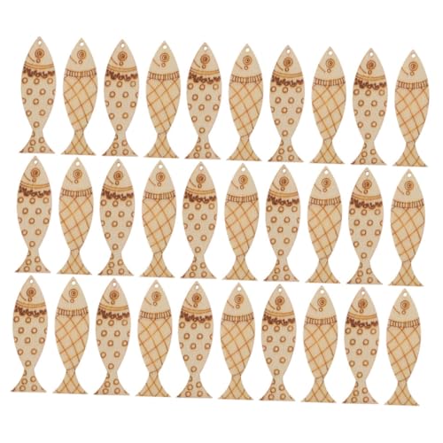 DECORNIJIA 100 Stück Unvollendete Holzfisch Ausschnitte für DIY Bastelprojekte Hängende Meeresdekorationen für Kindergarten Geburtstagsfeiern und Feiertage DECORNIJIA 100 Stück Unvollendete Holzfisch Ausschnitte für DIY Bastelprojekte Hängende Meeresdekorationen für Kindergarten Geburtstagsfeiern und Feiertage von DECORNIJIA