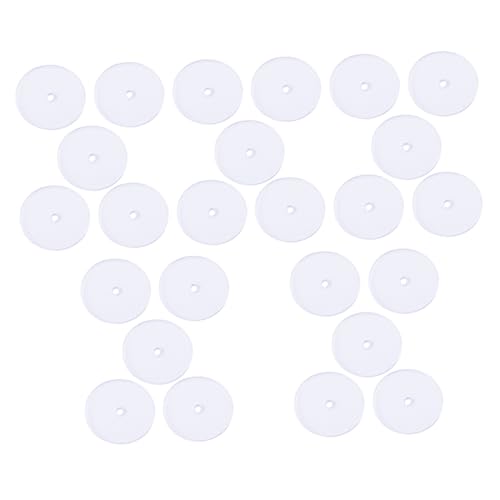 DECORNIJIA 100Stücke DIY Ohrring Stopper Transparente Umweltfreundliche Silikonpads für Schmerzlindernenden Ohrschmuck Sicherer Halt Allergiefreie Ohrstecker Verschlüsse für Bequemes von DECORNIJIA