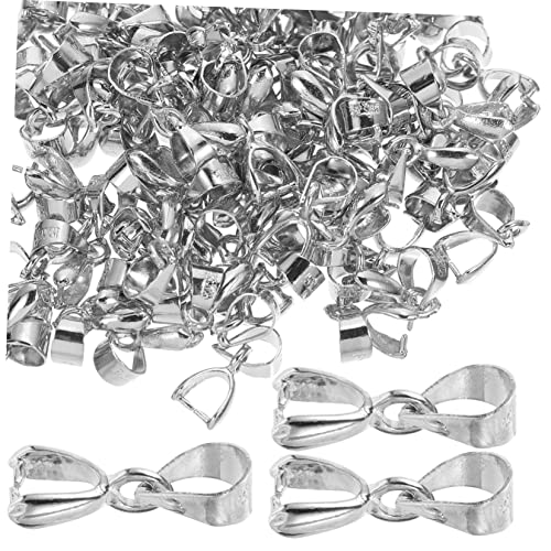 DECORNIJIA 100Stücke DIY Schmuckverschluss Kette Anhänger Clips für Schmuckzubehör Langlebig und Leicht für Bastelprojekte und Personalisierte von DECORNIJIA